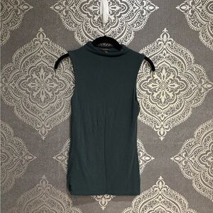 Halogen XS Sleeveless Teal Tank Top